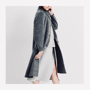 CLUB MONACO Textured Double Face Coat